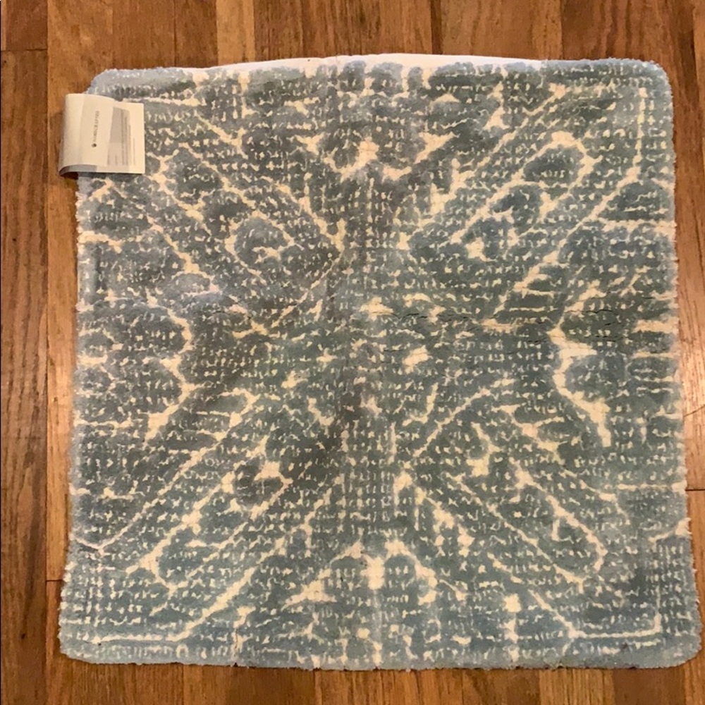 Blue & White Carpet pillow case